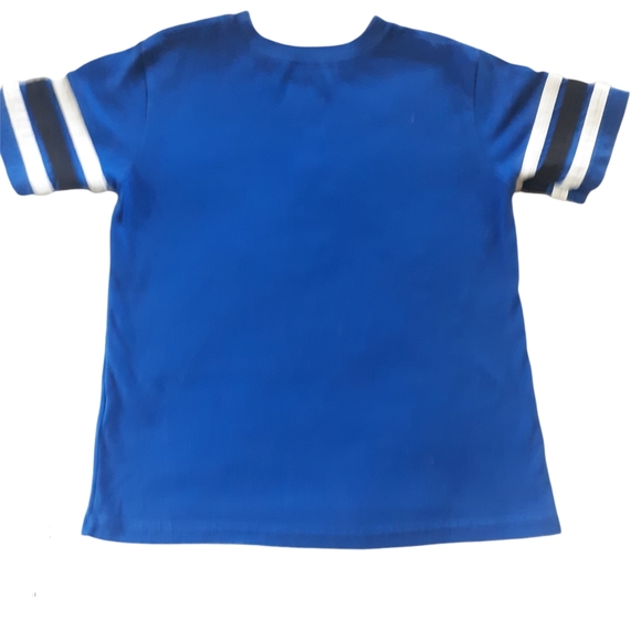 Garanimal short Sleeve Boys T-Rex Dinosaur T-Shirt size 5 blue - Picture 2 of 2